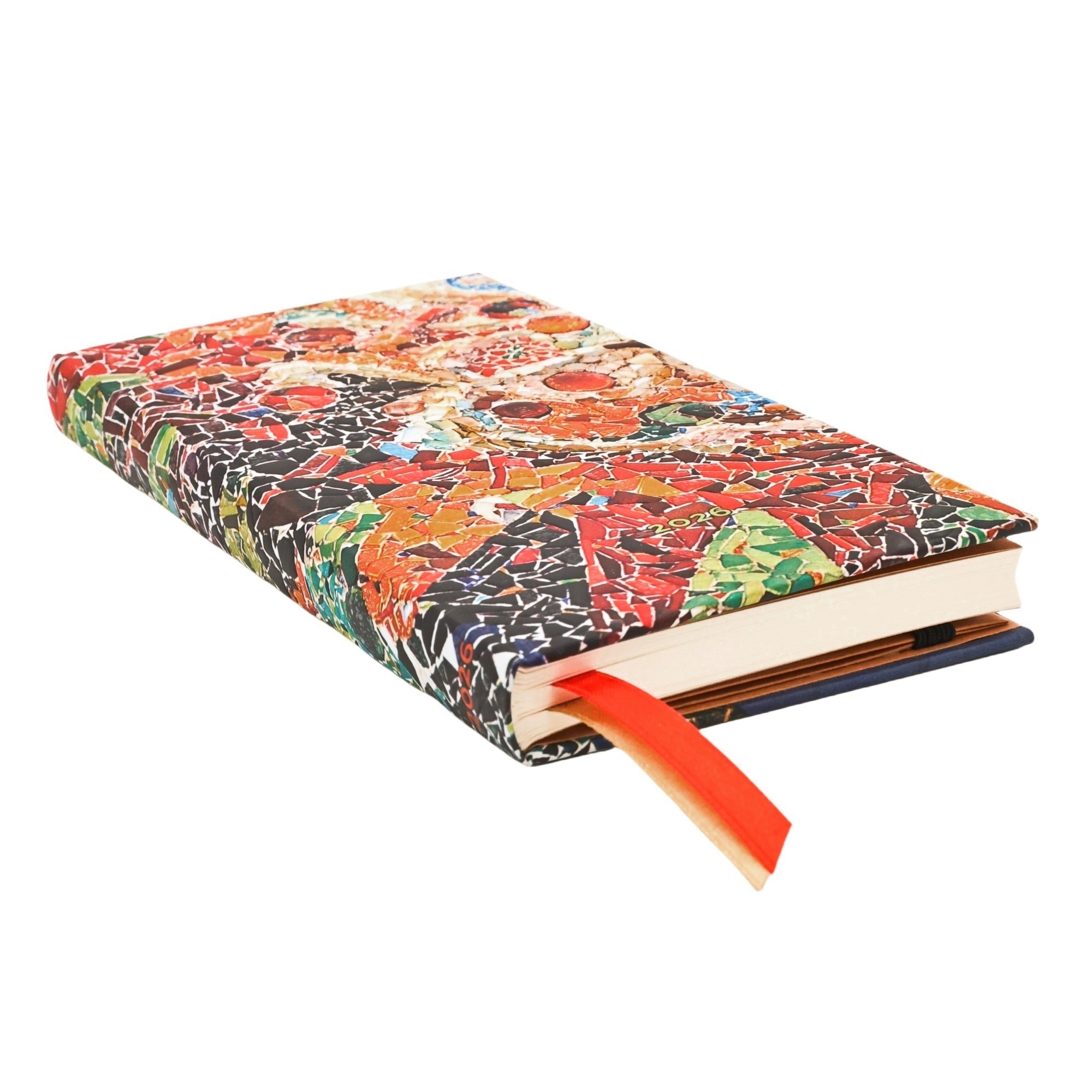 12 maands agenda Paperblanks 2026 Gaudi's Sun Slim Horizontal