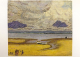 Het strand bij eb, Pierre Bonnard