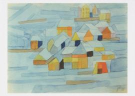 Dorp in de winter, Johannes Itten