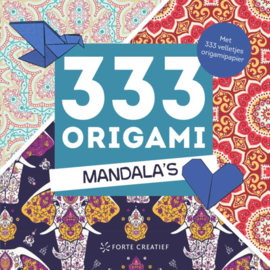 333 origami mandala's