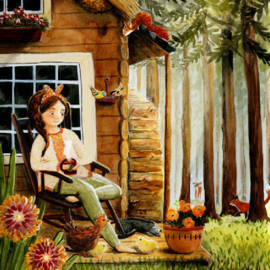 Toverplaat Home in the woods (Esther Bennink)