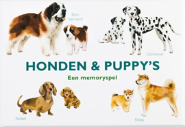 Honden & Puppy's, een memoryspel