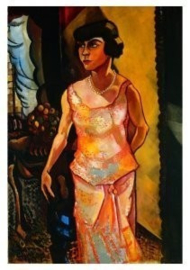 Dame in avondtoilet, Charley Toorop