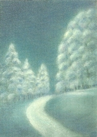 Winterlandschap, Ruth Elsässer