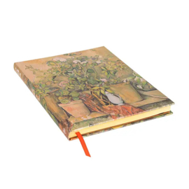 Cezanne's Terracotta Pots and flowers  Ultra unlined, notebook Paperblanks