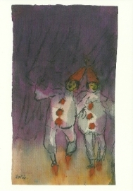 Twee clowns, Emil Nolde