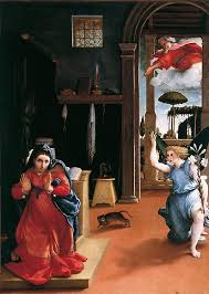 Verkondiging, Lorenzo Lotto