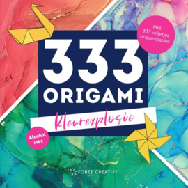 333 origami kleurexplosie