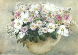 Bloemenstilleven, Tomma Leckner