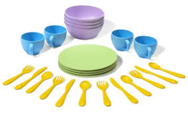 Green toys servies