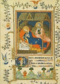 Geboorte, getijdenboek Notre Dame