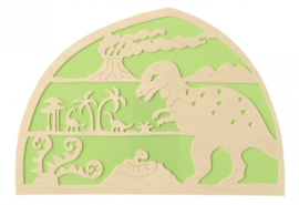Silhouet De Noest Dino