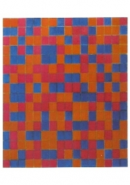 Rastercompositie 8, Piet Mondriaan