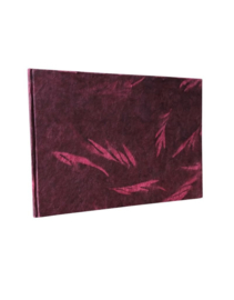 Olino Paperworks, Gastenboek solarprint roodpaars