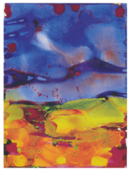Waterkleuren op papier, Gerhard Richter