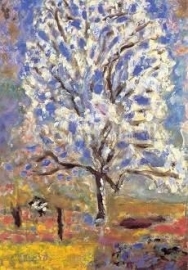 Bloeiende amandelboom, Pierre Bonnard