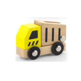 Bouwvoertuig kiepwagen (hout)