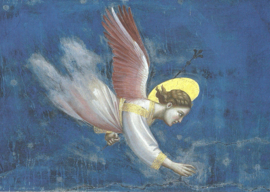 Droom van Jozef (detail), Giotto