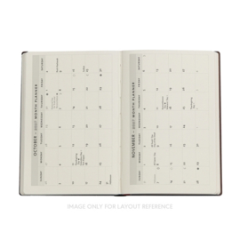 18 maands agenda Paperblanks July 2026-2027 Wild Flowers Mini Horizontal