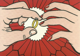 De ring (verloving), Roy Lichtenstein