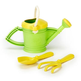 Green toys gieter met tuingereedschap