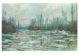 Gebroken ijs, Claude Monet