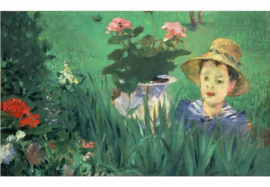 Jongen in de bloemen, Edouard Manet