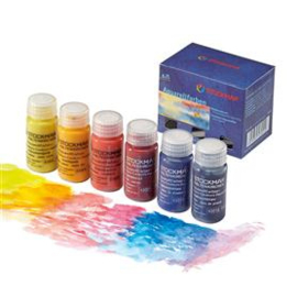 Aquarelverf Stockmar 20ml (basisassoritment van 6 kleuren in doosje)