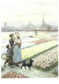 Tussen de bloembollenvelden, Cornelis Jetses