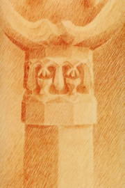 Kapitelen grote koepel Goetheanum
