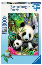 Puzzel Lieve Panda 300XXL 9+ (Ravensburger)
