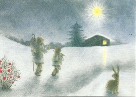 Op weg naar de stal, Sanne Dufft