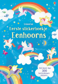 Eerste stickerboekje. Eenhoorns