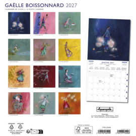 G. Boissonard, Le Sourire, 30x30cm maandkalender 2027