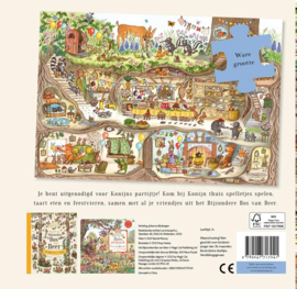 Konijns partijtje puzzel, het bijzondere bos van beer