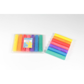 Kneedwas Weible 7 pastel kleuren 280 g ( verpakking gerecycled)