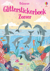 Glitterstickerboek. Zomer