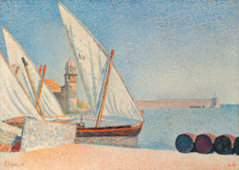 Collioure, les balancelles, Paul Signac