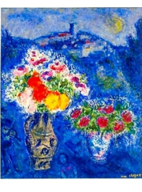 Boeket viooltjes, Marc Chagall