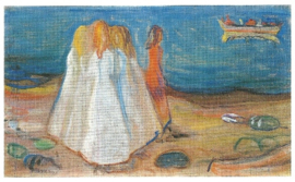 Meisjes aan zee, Edvard Munch