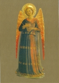 Musicerende engel cymbaal, Fra Angelico