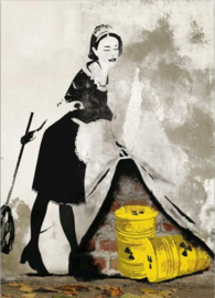 Achter het gordijn, Banksy
