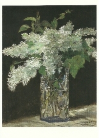 Witte seringen in vaas, Edouard Manet