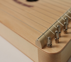 Melodieharp / cimbaal (incl. plectrum)