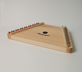 Melodieharp / cimbaal (incl. plectrum)