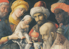 Aanbidding van de Koningen, Andrea Mantegna
