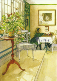 Schaakspel, Carl Larsson