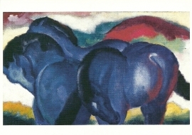 De kleine blauwe paarden, Franz Marc