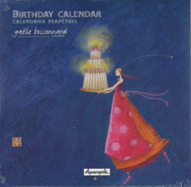 Verjaardagskalender Gaëlle Boissonnard blauw