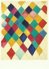 Kleurstudie met ruiten, Wassily Kandinsky